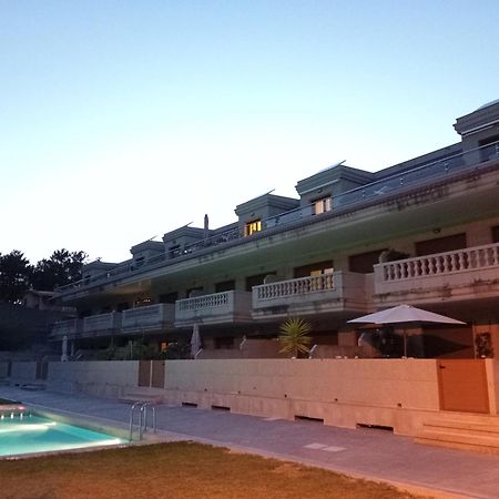 "Sanxenxo Holidays" Atico Con Garaje, Barbacoa Y Piscina A 5 Min Del Centro Eksteriør bilde
